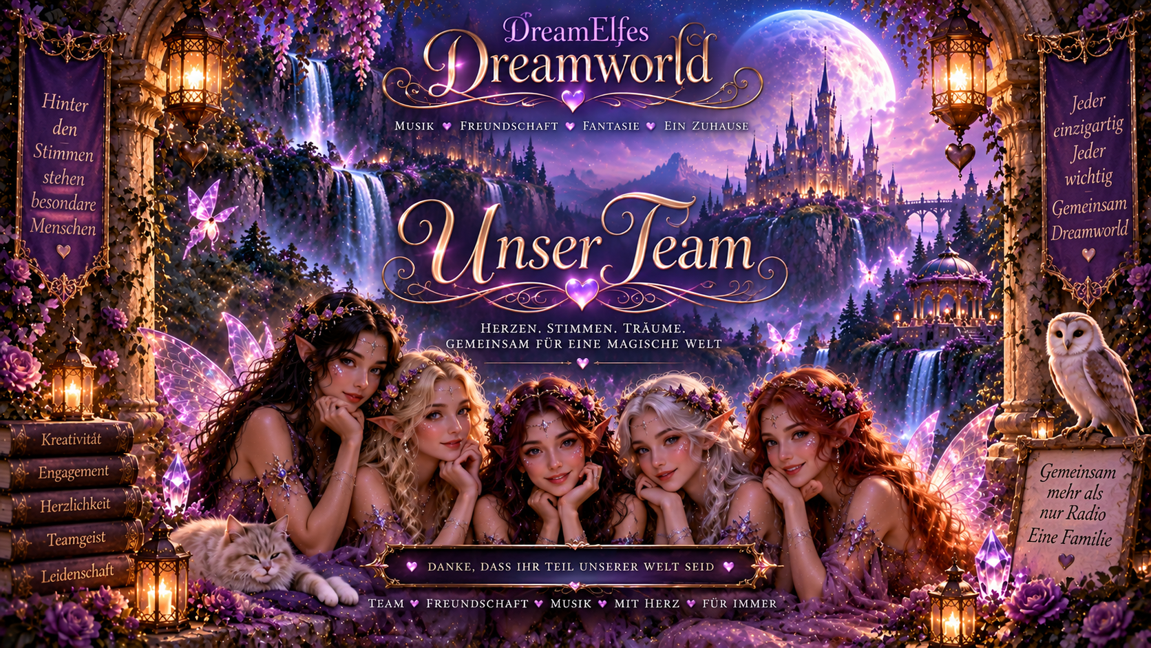 Unser Team von DreamElfes Dreamworld